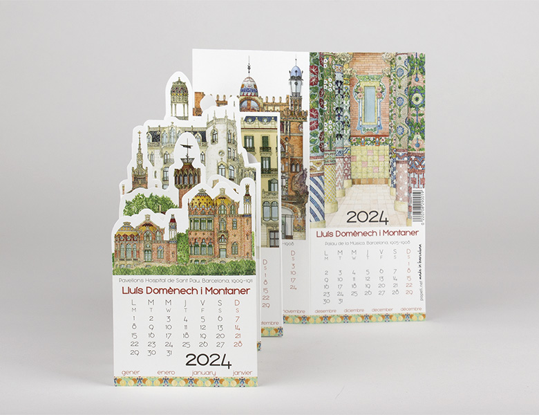 Calendario Pocket – Domènech i Montaner