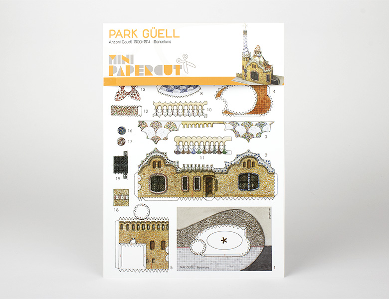 Kit Recortable – Pabellón Park Güell