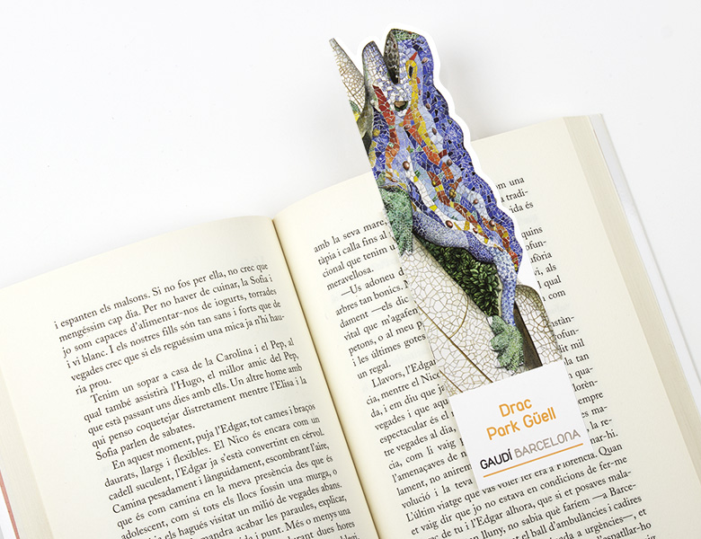 Bookmark – Park Güell Dragon