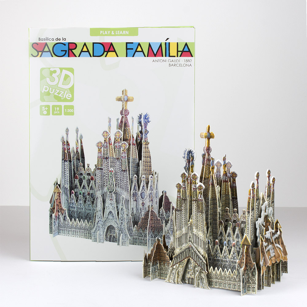 3D Puzzle Sagrada familia