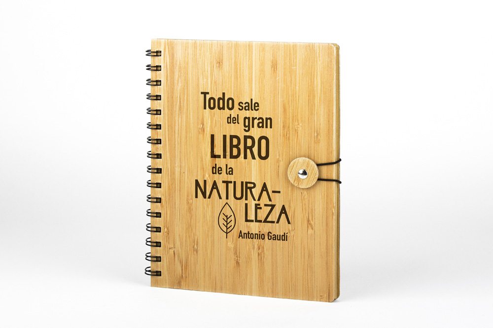 Libreta Madera Bambú – A5